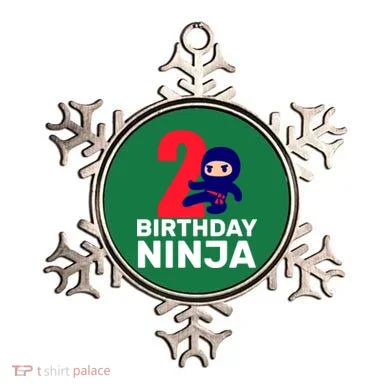 2nd Birthday Ninja  Ornament