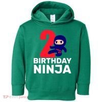 2nd Birthday Ninja  Toddler Hoodie thumb 0