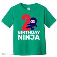 2nd Birthday Ninja  Toddler T-Shirt thumb 0