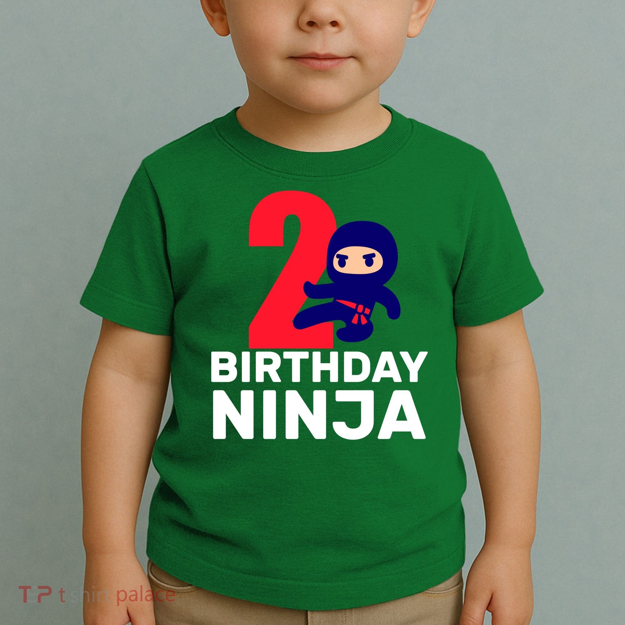 2nd Birthday Ninja  Toddler T-Shirt