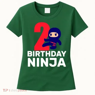 2nd Birthday Ninja  Women's T-Shirt