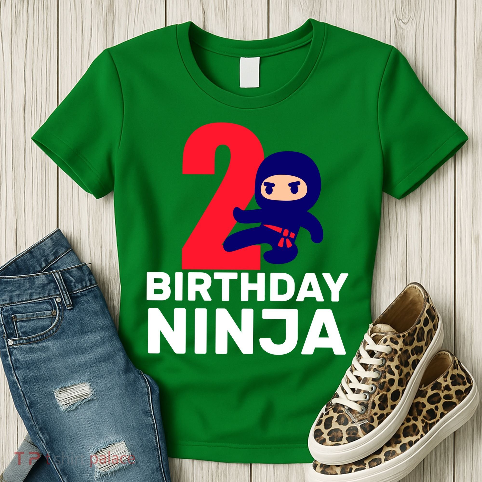 2nd Birthday Ninja  Women's T-Shirt