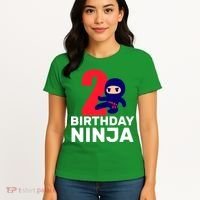 2nd Birthday Ninja  Women's T-Shirt thumb 4