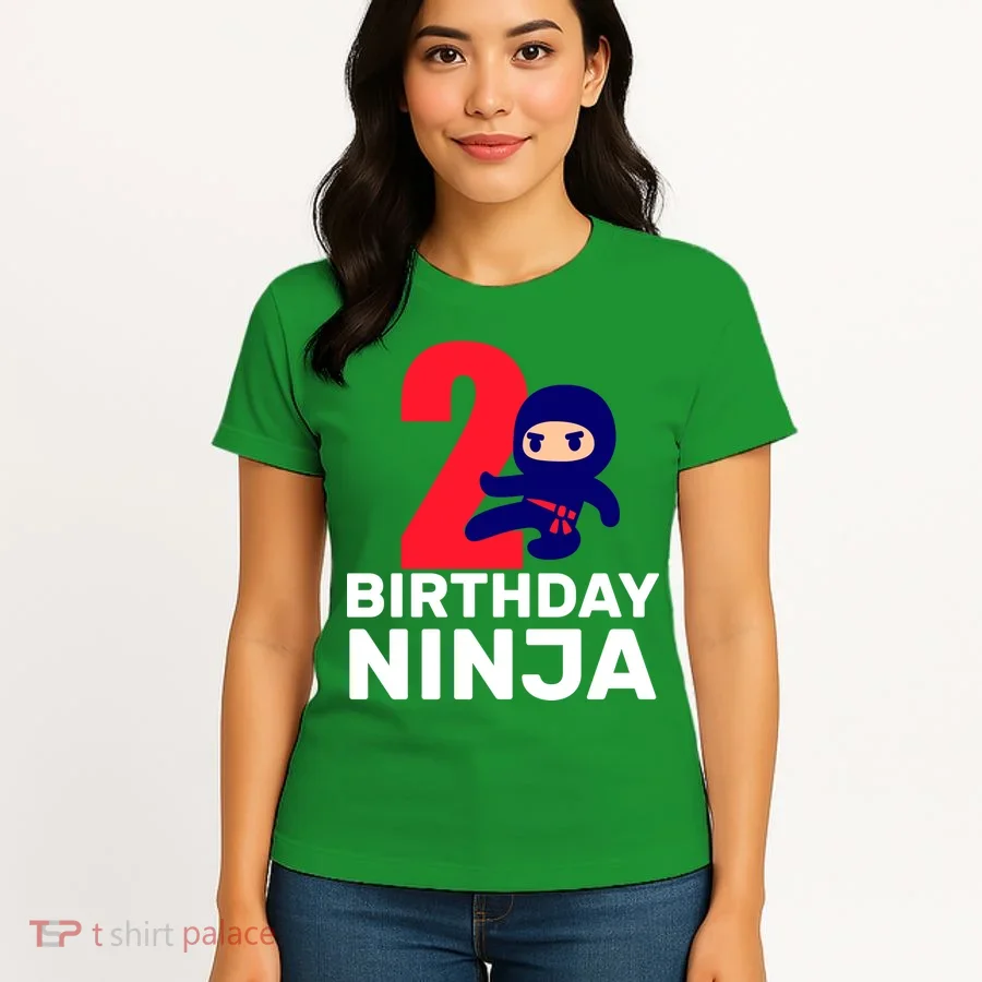 2nd Birthday Ninja  Women's T-Shirt