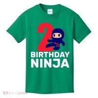 2nd Birthday Ninja  Kids T-Shirt thumb 0