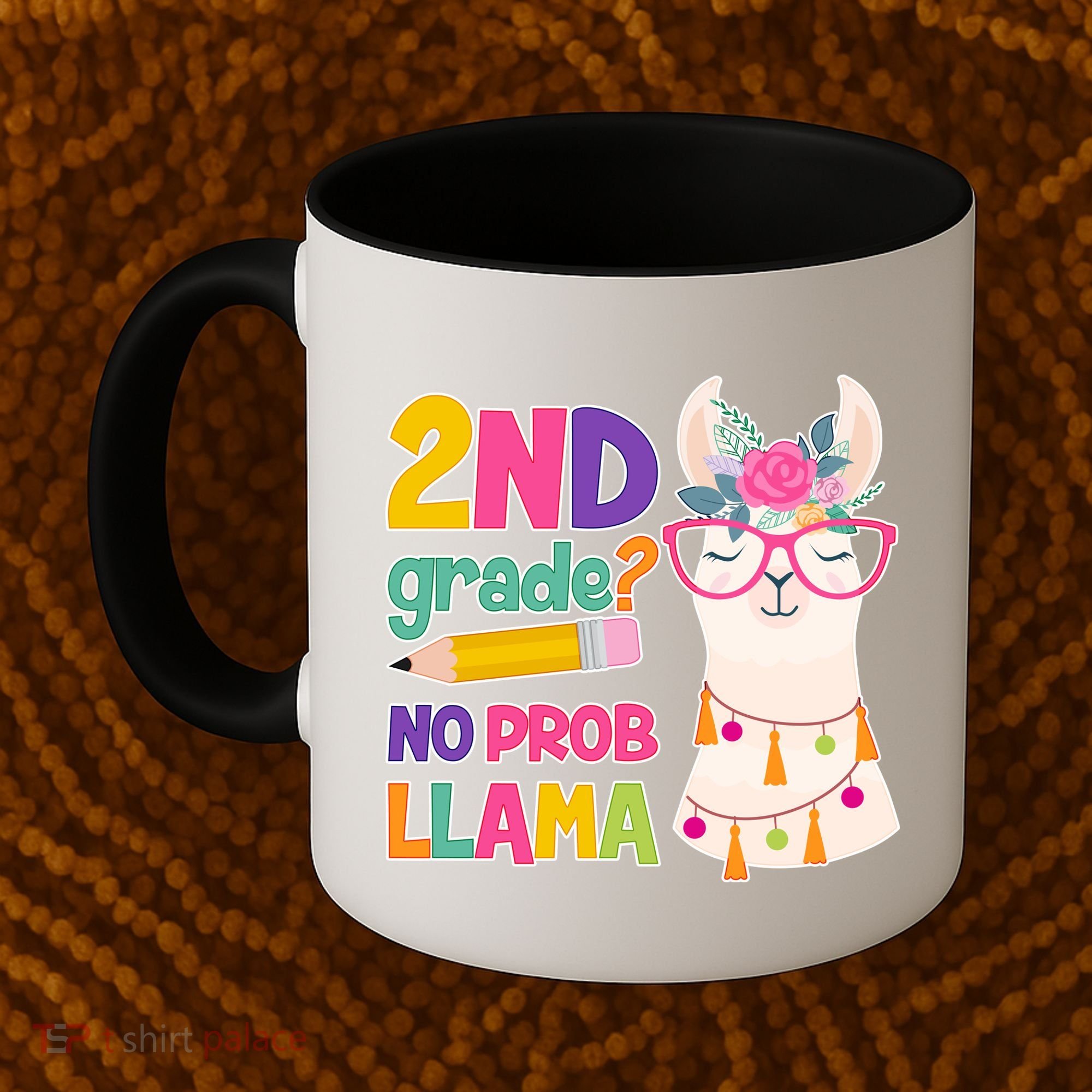 2nd Grade? No Prob Llama Coffee Mug