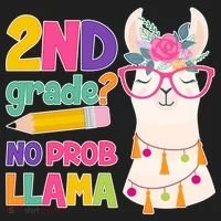 2nd Grade? No Prob Llama Tumbler thumb 3