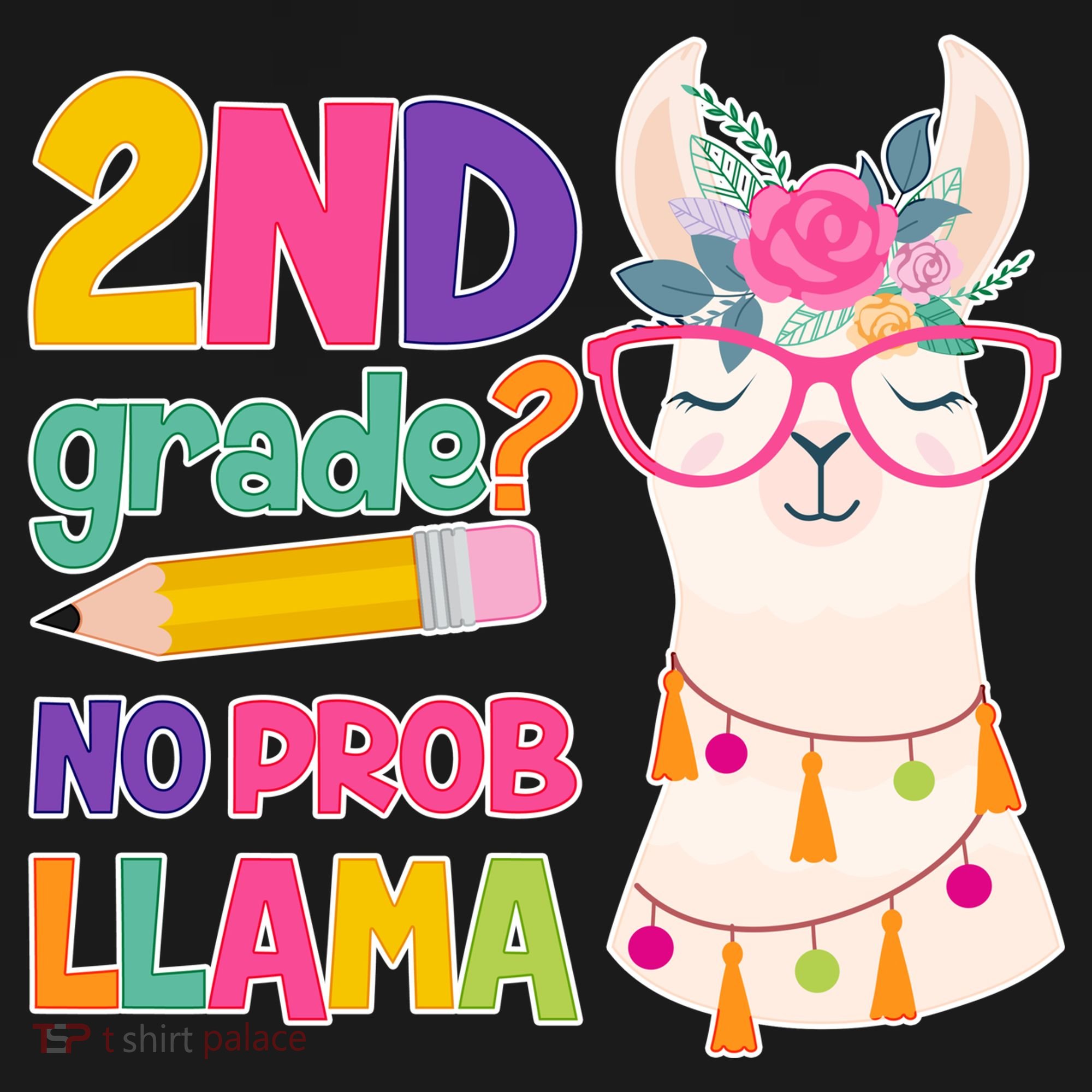 2nd Grade? No Prob Llama Ornament