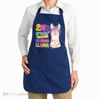 2nd Grade? No Prob Llama Apron thumb 2
