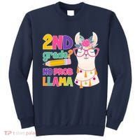 2nd Grade? No Prob Llama Sweatshirt thumb 0