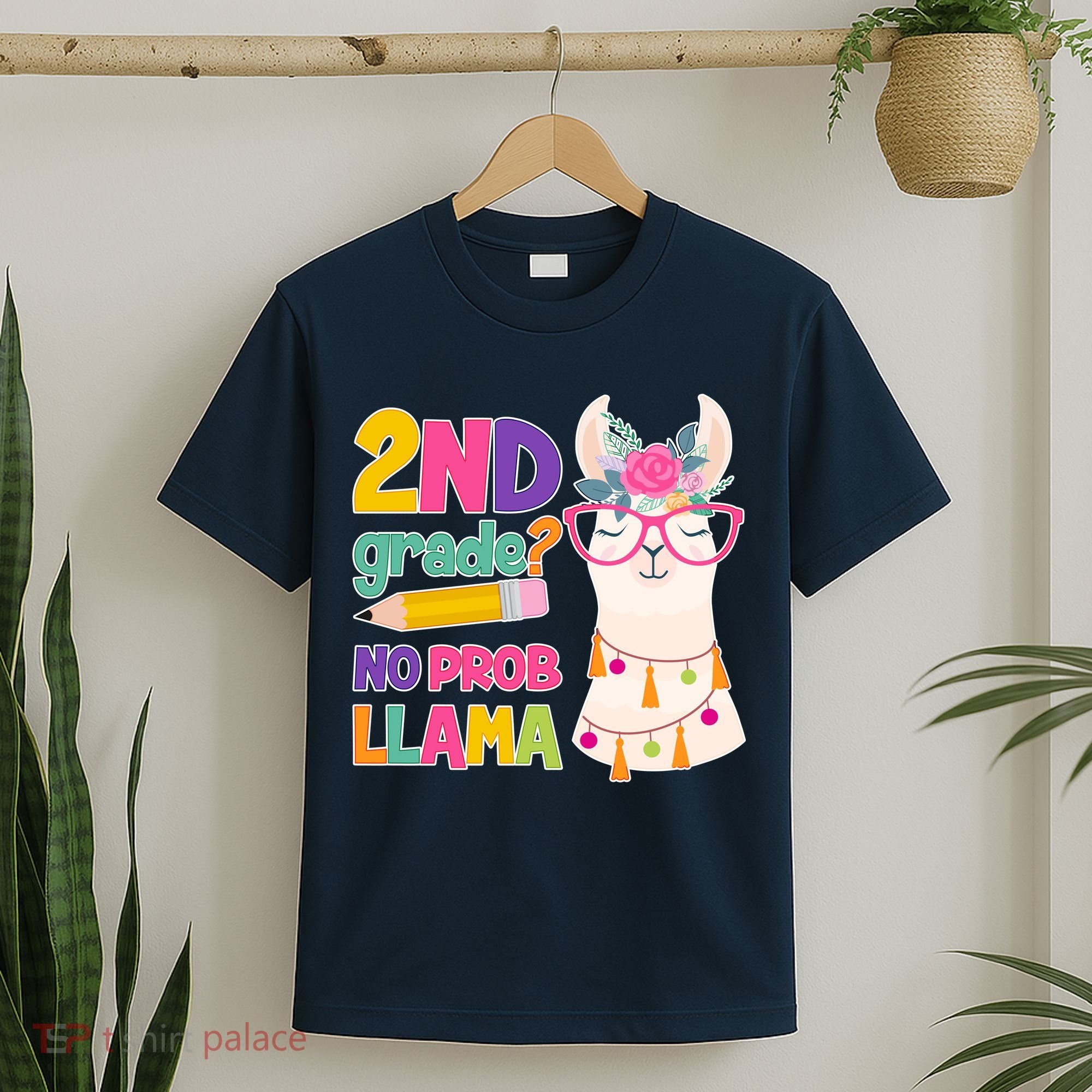 2nd Grade? No Prob Llama T-Shirt