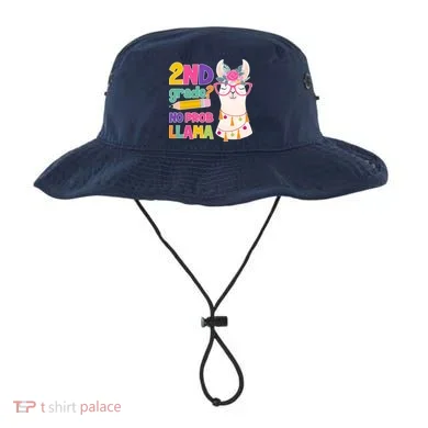 2nd Grade? No Prob Llama Bucket Hat