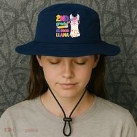 2nd Grade? No Prob Llama Bucket Hat thumb 3