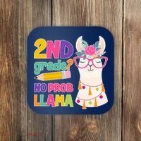 2nd Grade? No Prob Llama Coaster thumb 0