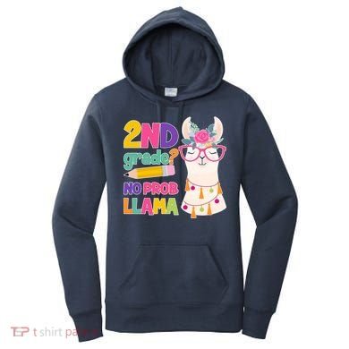2nd Grade? No Prob Llama Women's Hoodie