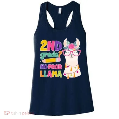2nd Grade? No Prob Llama Women's Tank Top