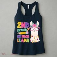 2nd Grade? No Prob Llama Women's Tank Top thumb 3
