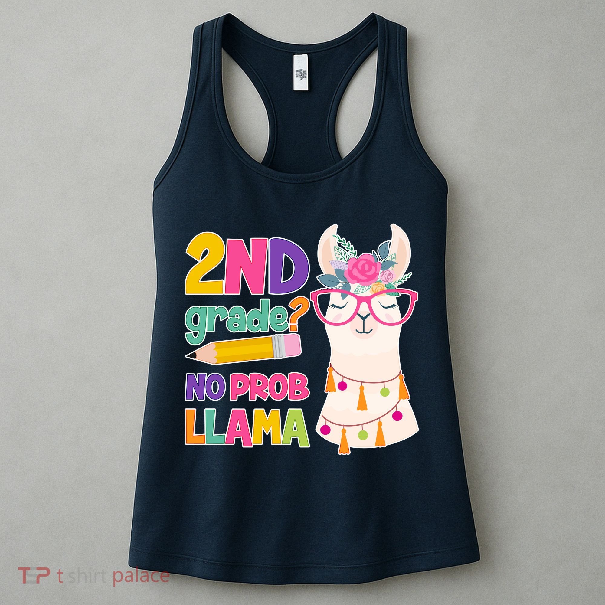2nd Grade? No Prob Llama Women's Tank Top