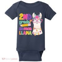 2nd Grade? No Prob Llama Baby Bodysuit thumb 0