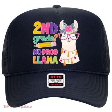 2nd Grade? No Prob Llama Hat