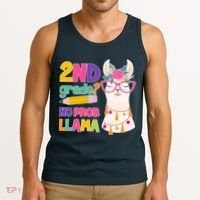 2nd Grade? No Prob Llama Tank Top thumb 3