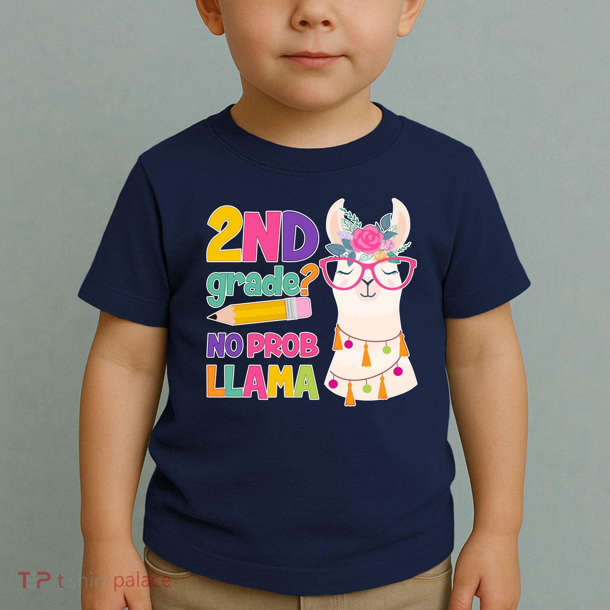 2nd Grade? No Prob Llama Toddler T-Shirt