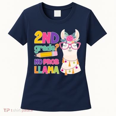 2nd Grade? No Prob Llama Women's T-Shirt