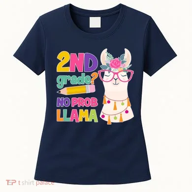 2nd Grade? No Prob Llama Women's T-Shirt