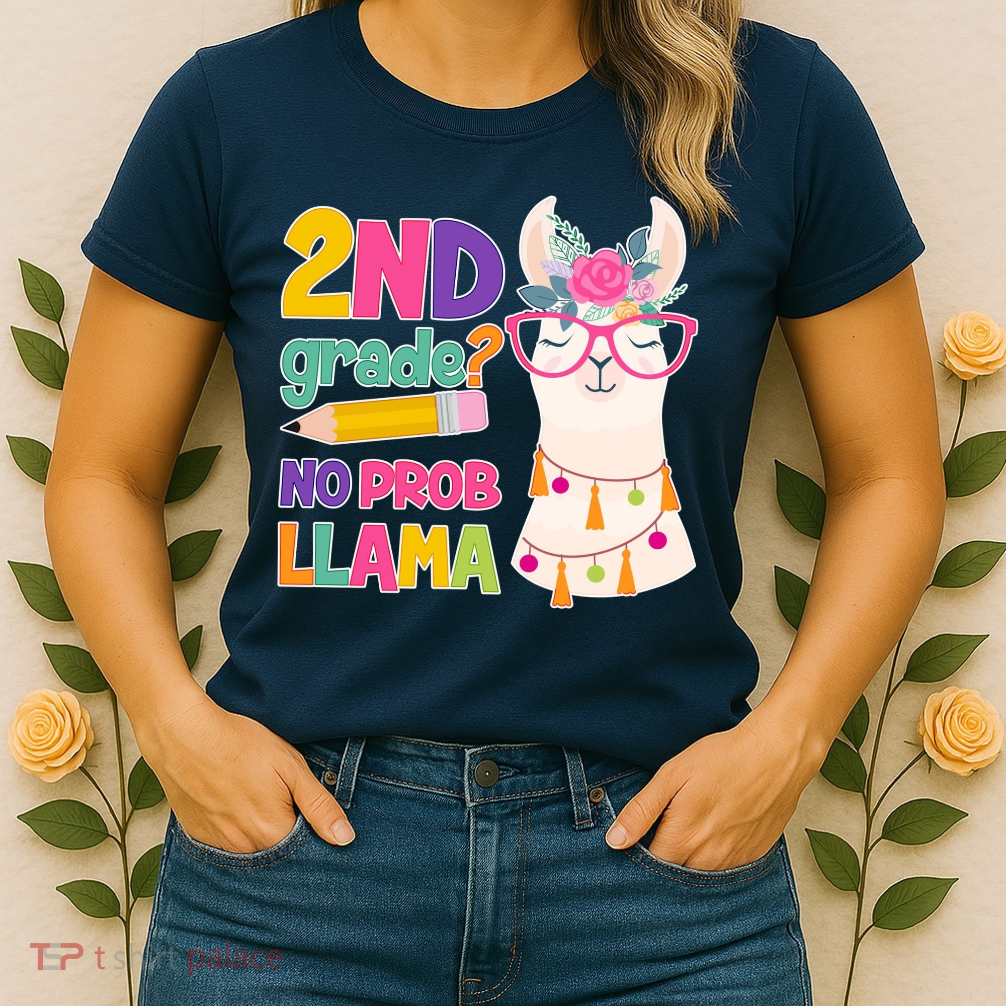 2nd Grade? No Prob Llama Women's T-Shirt