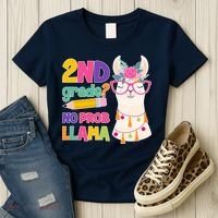2nd Grade? No Prob Llama Women's T-Shirt thumb 3