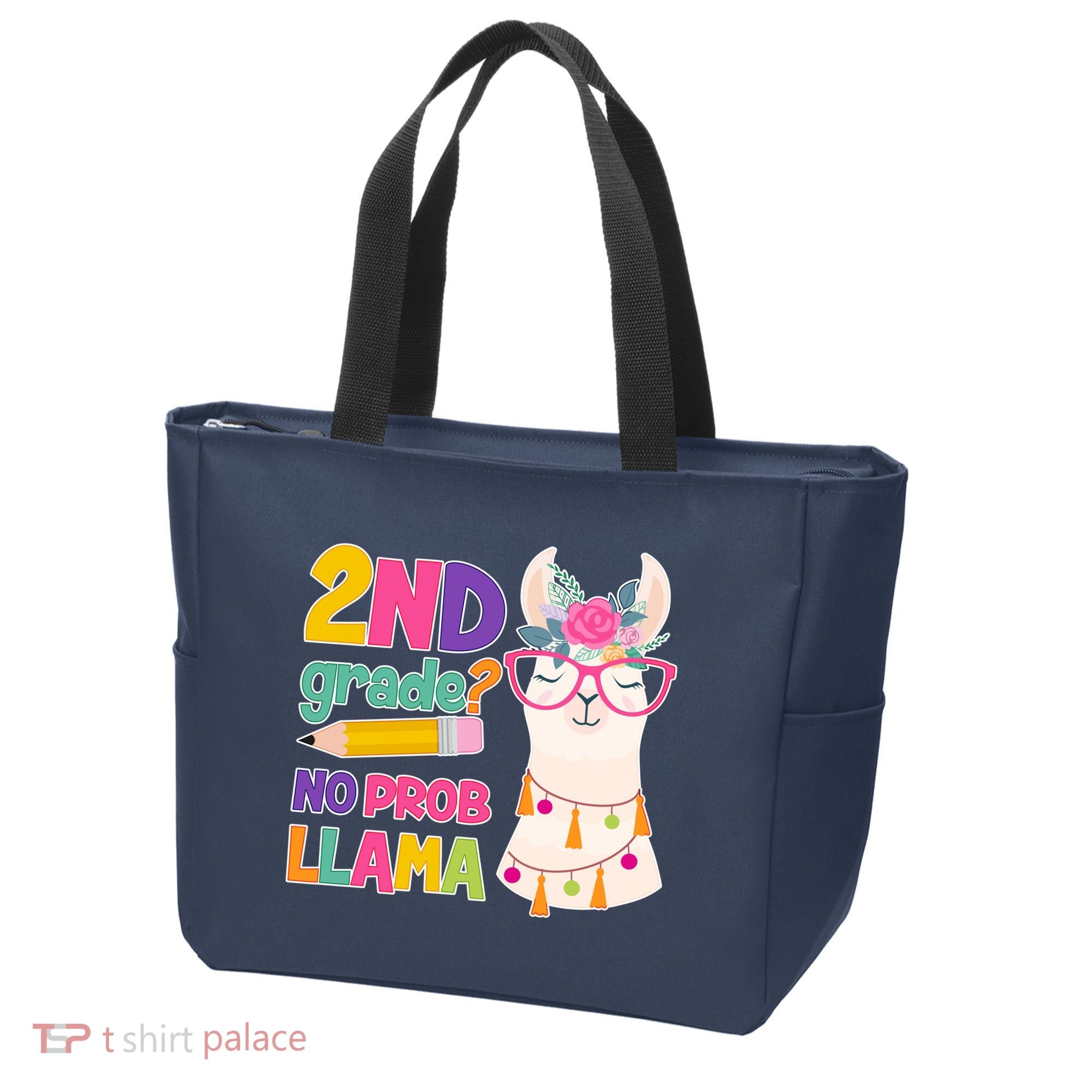 2nd Grade? No Prob Llama Tote Bag