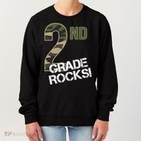 2nd Grade Rocks Camo Women's Sweatshirt thumb 0