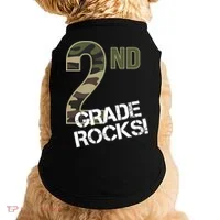 2nd Grade Rocks Camo Doggie Tank thumb 0