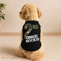 2nd Grade Rocks Camo Doggie Tank thumb 2