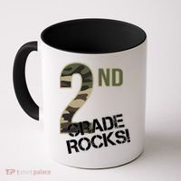 2nd Grade Rocks Camo Coffee Mug thumb 0