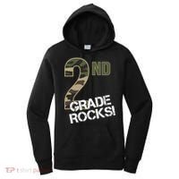 2nd Grade Rocks Camo Women's Hoodie thumb 0