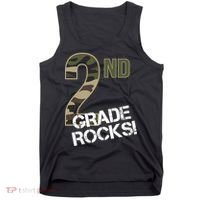 2nd Grade Rocks Camo Tank Top thumb 0