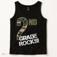 2nd Grade Rocks Camo Tank Top thumb 2