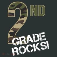 2nd Grade Rocks Camo Infant Baby Jersey Bodysuit thumb 2