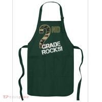 2nd Grade Rocks Camo Apron thumb 0