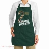 2nd Grade Rocks Camo Apron thumb 2