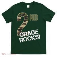 2nd Grade Rocks Camo T-Shirt thumb 0