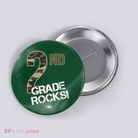 2nd Grade Rocks Camo Button thumb 0