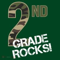 2nd Grade Rocks Camo Button thumb 1