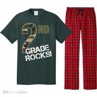 2nd Grade Rocks Camo Pajama Set thumb 0