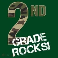 2nd Grade Rocks Camo Women's T-Shirt thumb 6