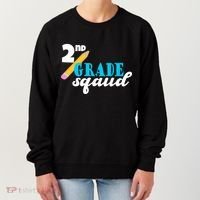 2nd Grade Squad School Pencil Women's Sweatshirt thumb 0