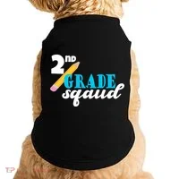 2nd Grade Squad School Pencil Doggie Tank thumb 0