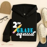 2nd Grade Squad School Pencil Hoodie thumb 4