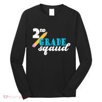 2nd Grade Squad School Pencil Long Sleeve Shirt thumb 0